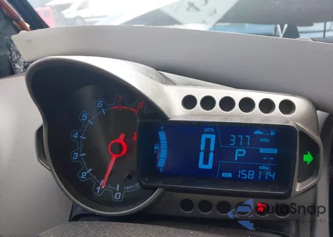 2014 Chevrolet Sonic Lt Auto z USA, uszkodzony, nr VIN 1G1JC6SBXE4185311